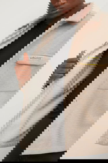 Риза Columbia Wallowa Fleece Shacket with Classic Collar and Chest Pockets, Regular Fit Бежово | 2090791, 6