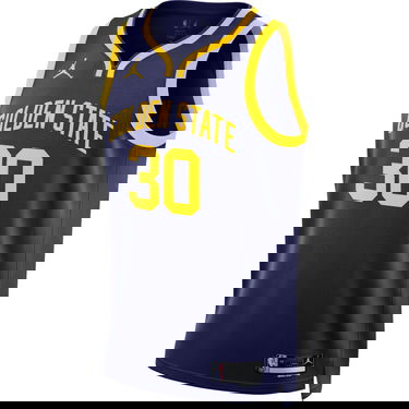Фланелка Jordan NBA Dri-FIT Golden State Warriors Statement Edition 2022 Swingman Jersey Тъмно синьо | DO9526-423, 1