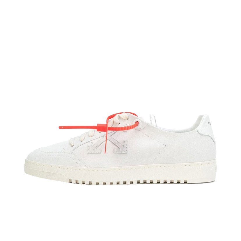 Кецове и обувки Off-White 2.0 Low Top White Suede Бяло | OMIA042S207800380101