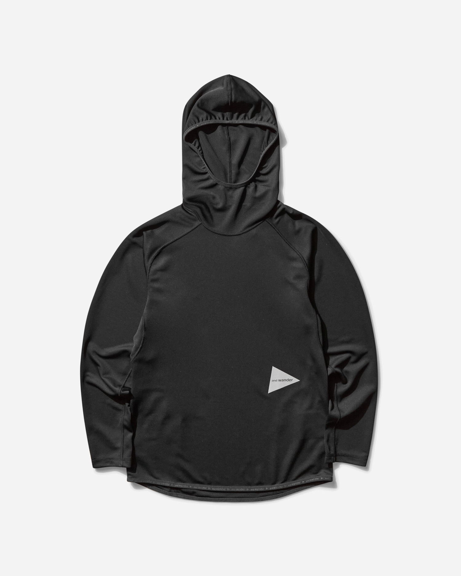 Суитчър and wander Dry Jersey Hoodie Черно | 5745164033 010, 1