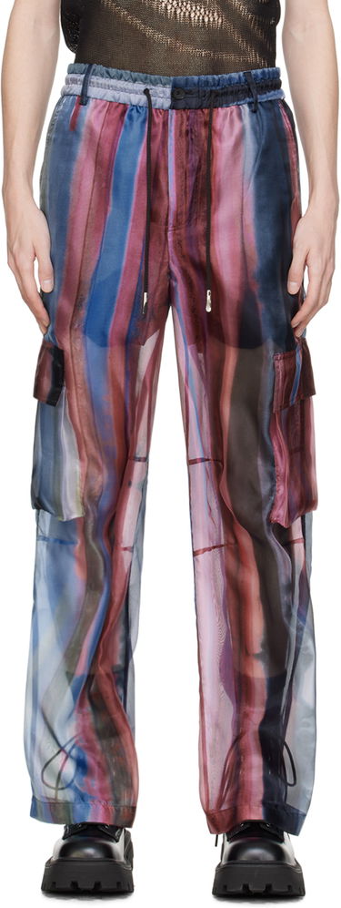 Карго панталони Feng Chen Wang Feng Chen Wang Rainbow Cargo Pants Многоцветен | FUS17TR23, 0