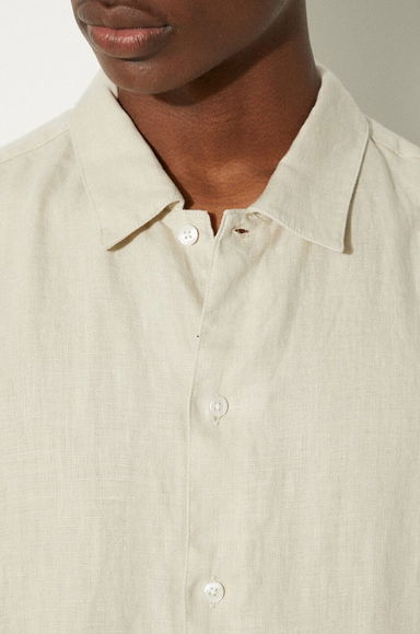 Samsoe Samsoe Saavan Regular Fit Linen Shirt, 5