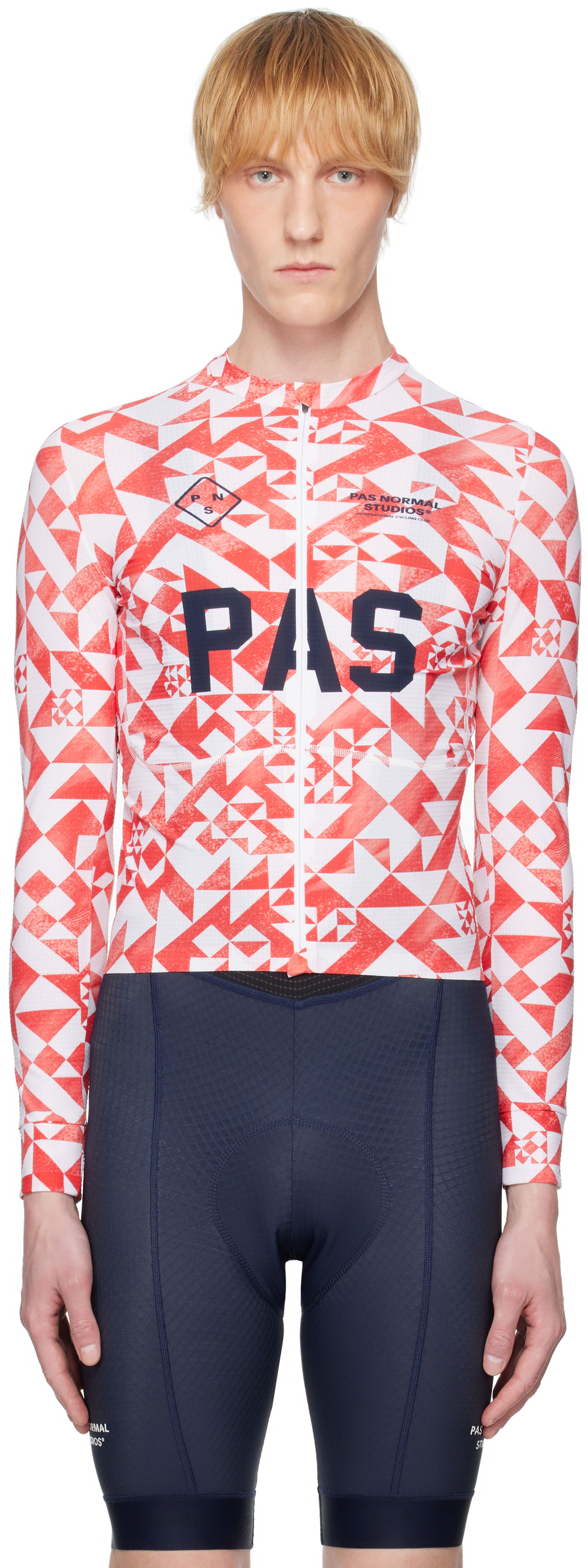 Фланелка Pas Normal Studios Mechanism Pro 'PAS' Long Sleeve Jersey T-shirt Многоцветен | MC4313AM, 0