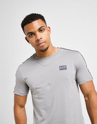 Тениска Emporio Armani Emporio Armani 7 Tape Badge T-Shirt Сиво | AF132447M001151U8062, 3