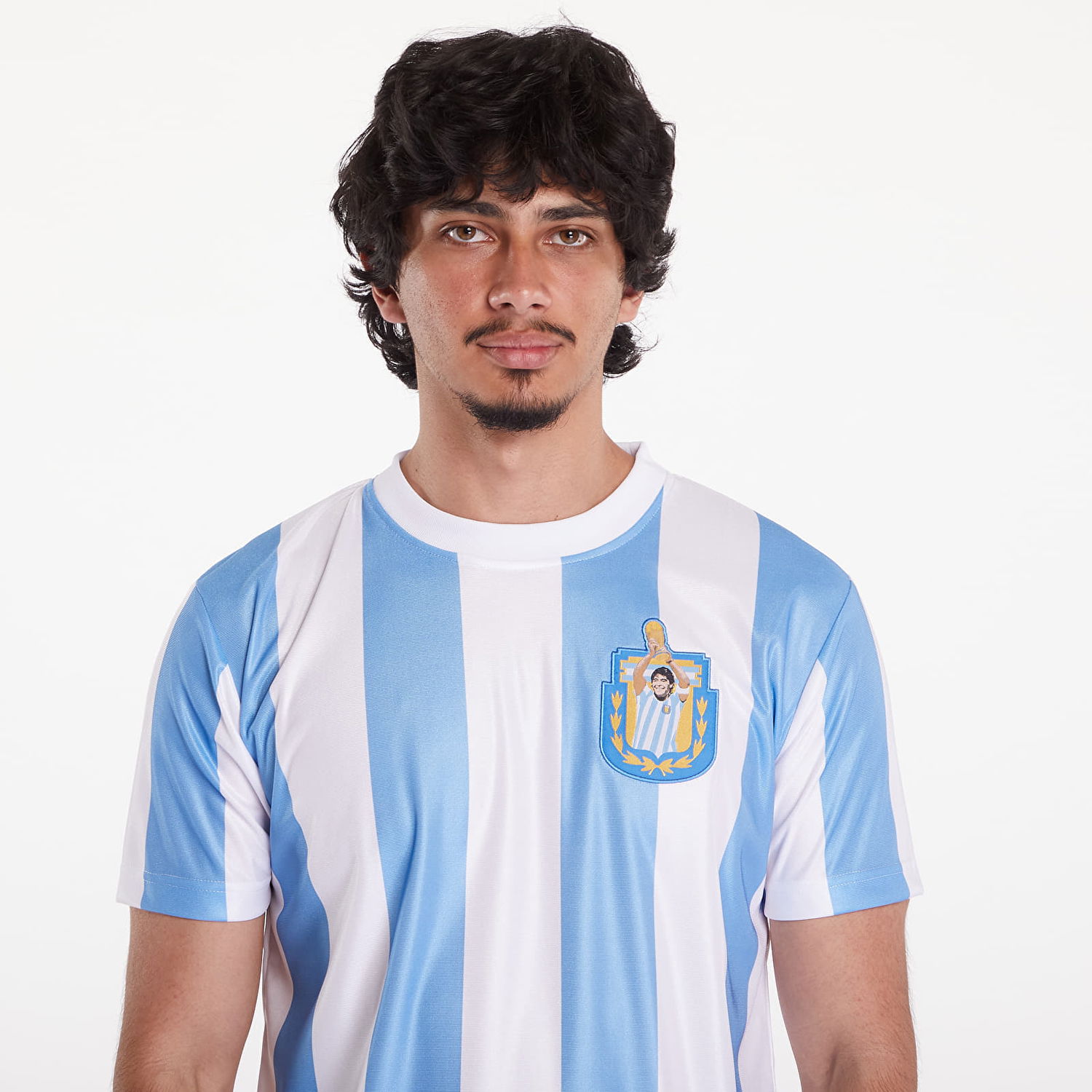 Фланелка COPA Maradona Argentina 1986 Retro Football Shirt Синьо | 423-002, 1