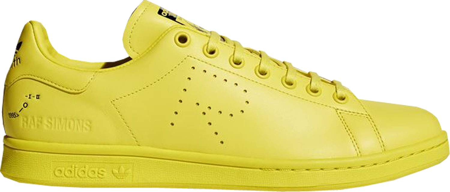 Кецове и обувки adidas Originals Stan Smith Raf Simons Bright Yellow Жълто | F34259, 0