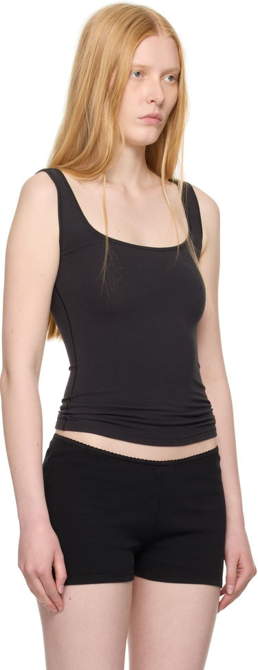 Потник SKIMS SKIMS Cotton Jersey Tank Top Бежово | AP-TNK-2516, 4