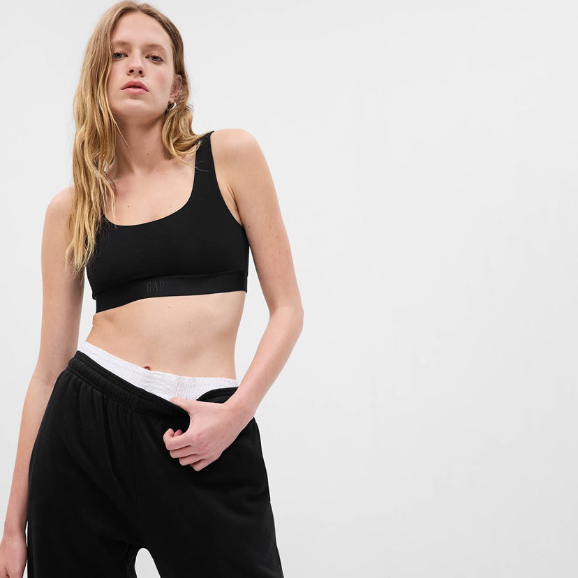 Сутиен GAP Logo Bralette Черно | 655078-00
