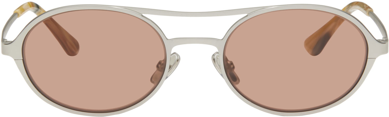 Слънчеви очила RETROSUPERFUTURE RETROSUPERFUTURE Bird Sunglasses Металик | 44R, 0