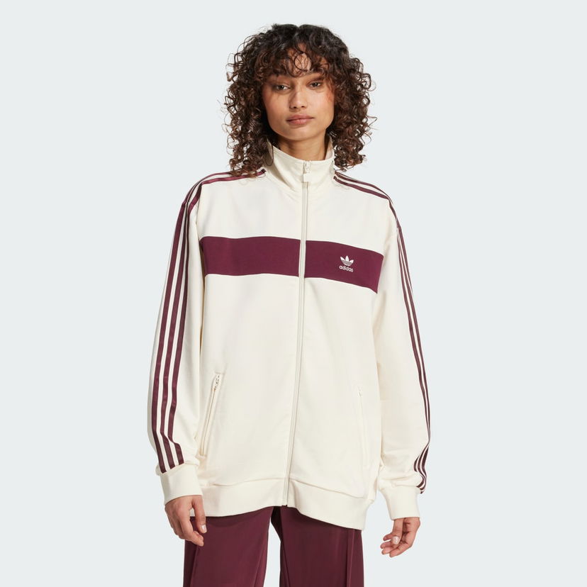 Яке adidas Performance Colorblock Track Jacket Бежово | KA7751
