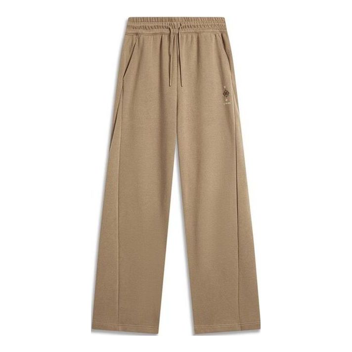 Спортни панталони Li-Ning Culture Loose Fit Knit Pants Бежово | AKLT752-3