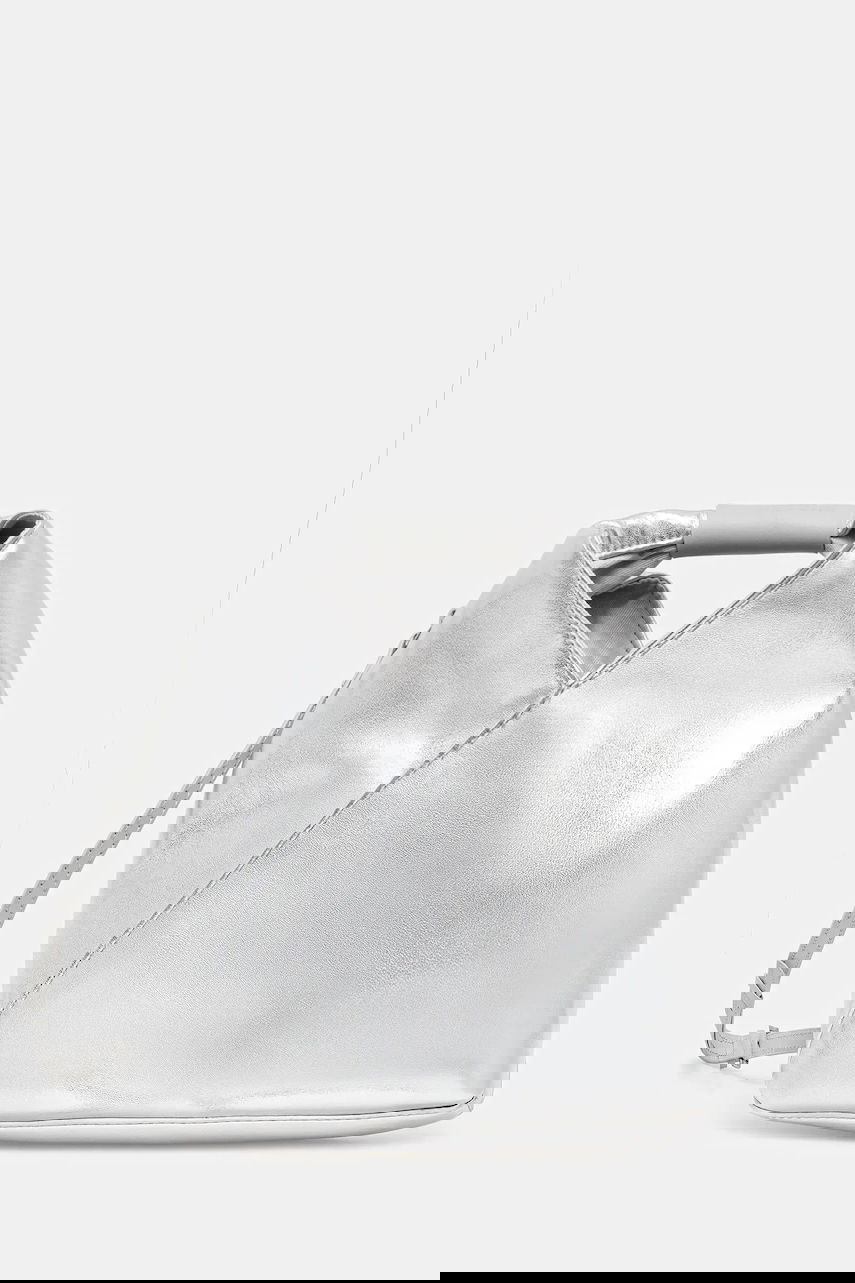 Дамска чанта Maison Margiela MM6 Maison Margiela Metallic Crossbody Bag Металик | SB6WD0026.P8496.T9002, 0