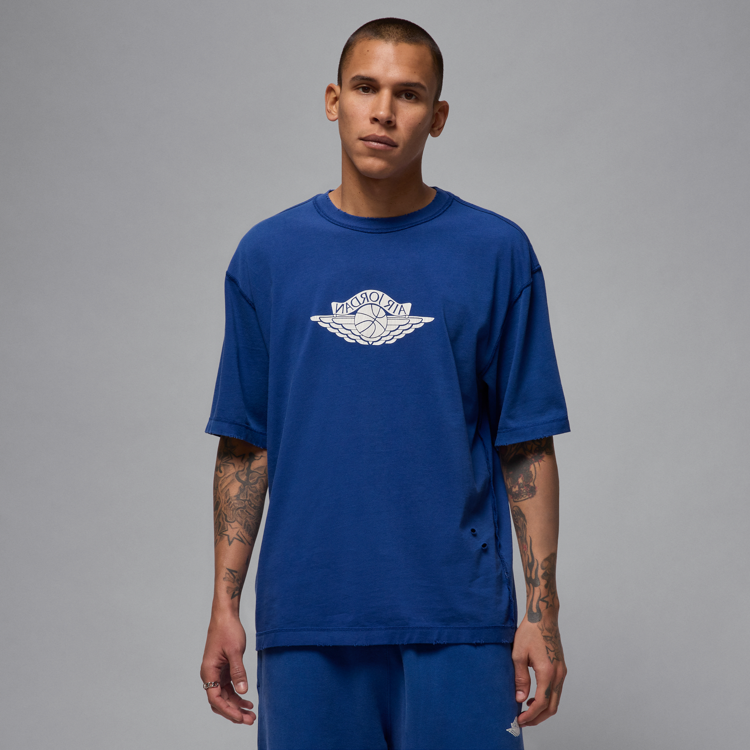 Тениска Jordan Jordan Rare Air T-Shirt Синьо | IB3130-485, 1