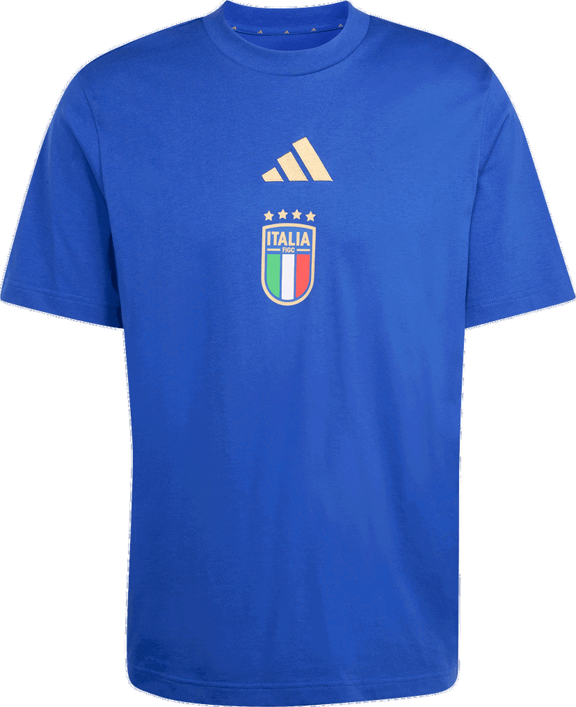 Тениска adidas Originals T-Shirt Italy DNA Graphic Синьо | jz2067