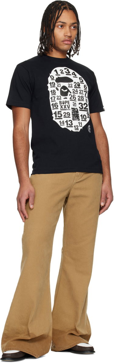 Тениска BAPE 32nd Anniversary Big Ape Head T-shirt Черно | 001TEL201023F, 3