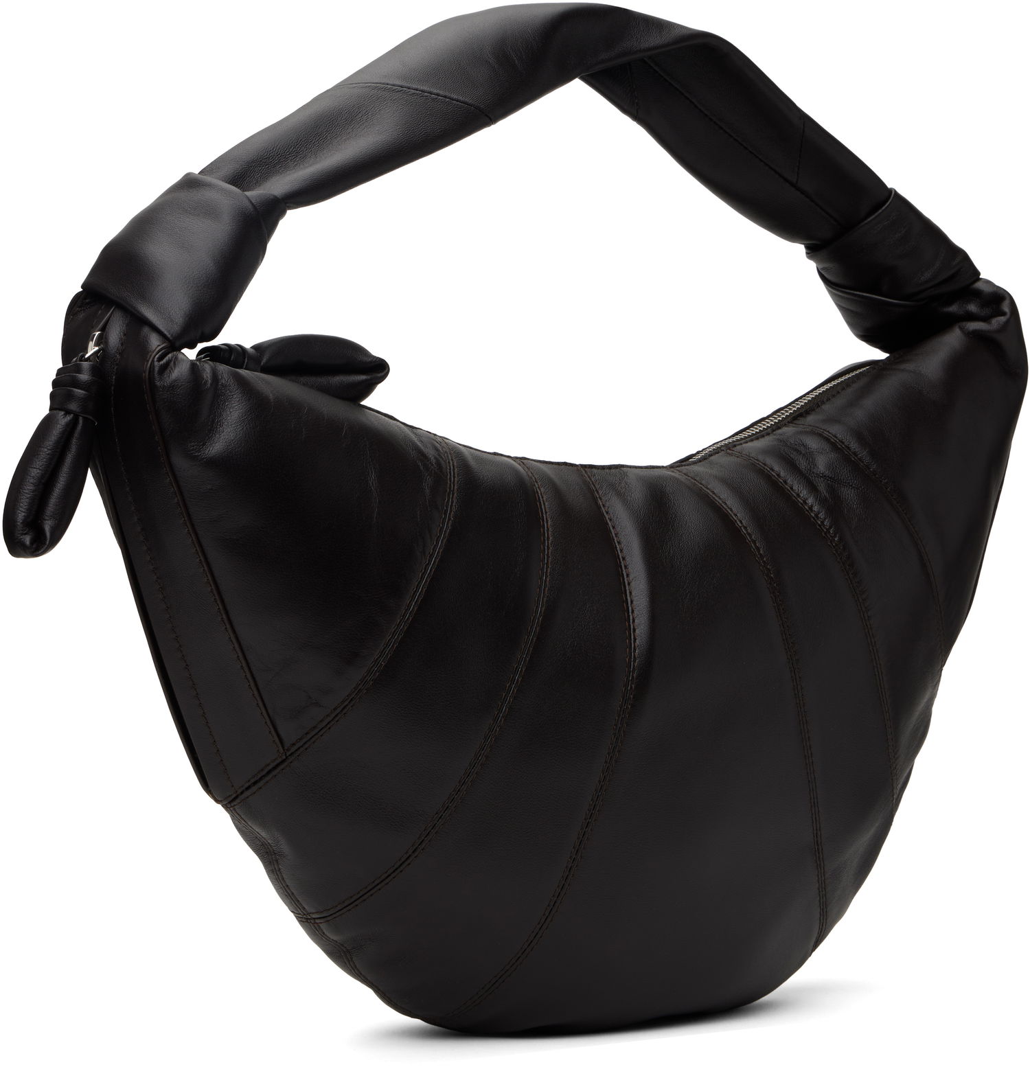 Дамска чанта LEMAIRE Fortune Croissant Shoulder Bag Черно | BG0071 LL095, 1