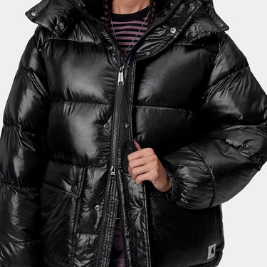 Пухо яке Carhartt WIP Benson Puffer Hooded Jacket Черно | I035370_9, 3