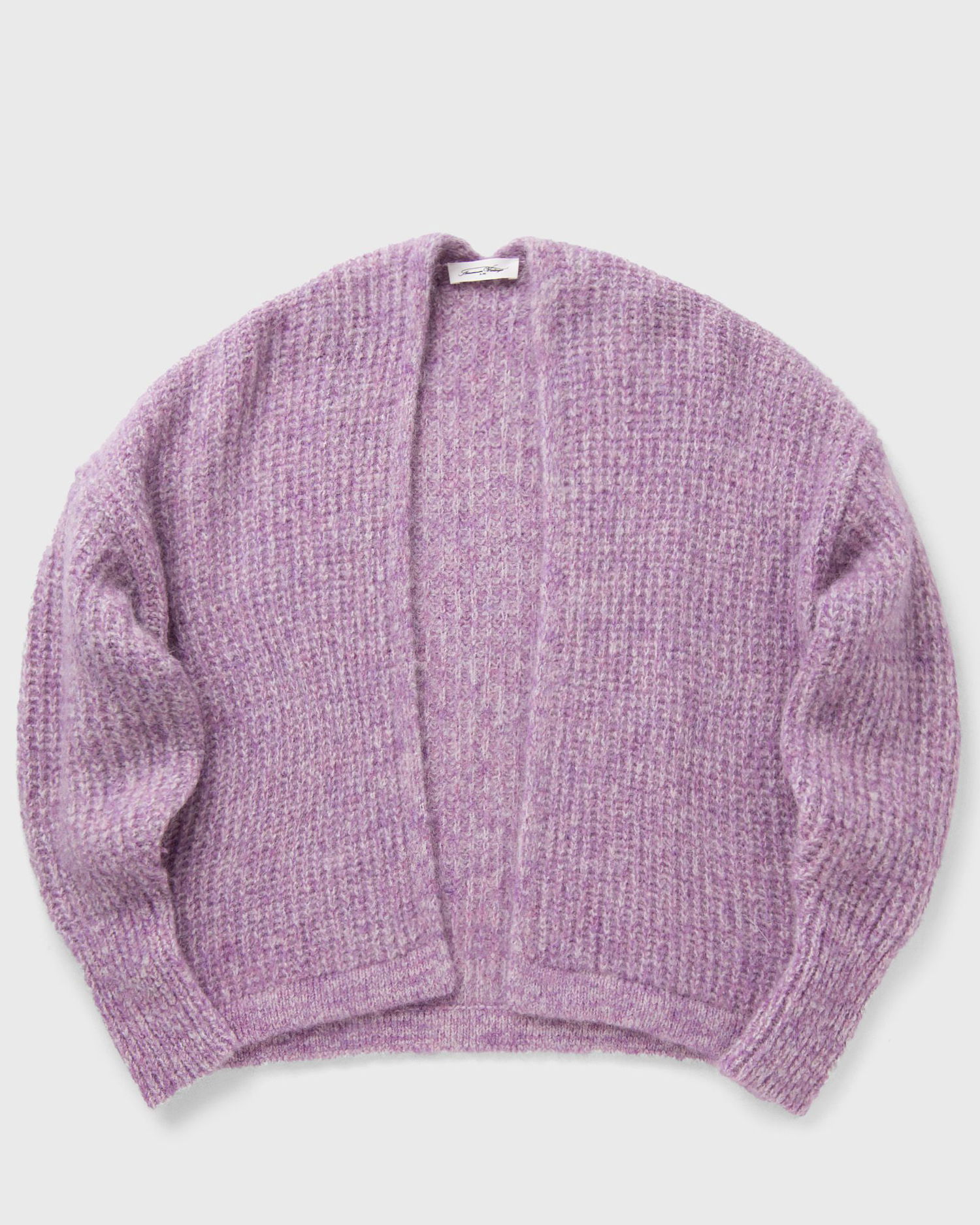 Пуловер American Vintage American Vintage EAST Cardigan Лилаво | EAST19AME25-LILAS-MOULINE, 0