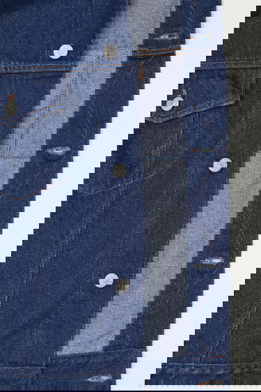 Яке Maison Margiela Denim Jacket with Contrast Stitching Синьо | SH0AM0038, 6