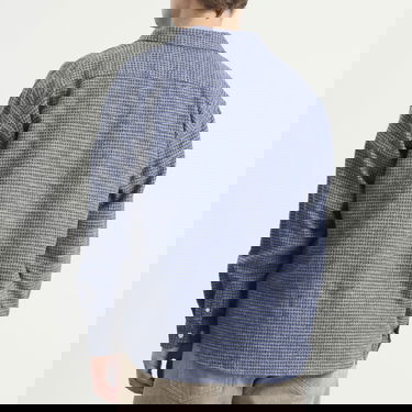 Риза Palmes Cotton Mouline Shirt Синьо | P30-0037-677, 3