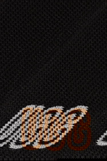 Шал UGG CHUNKY Wool Blend Scarf with Embroidered Logo Черно | 102787, 1