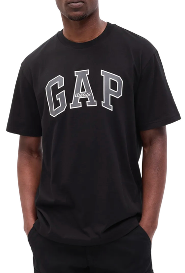 Тениска GAP GAP Archive Logo Tee Черно | 797924-04, 4