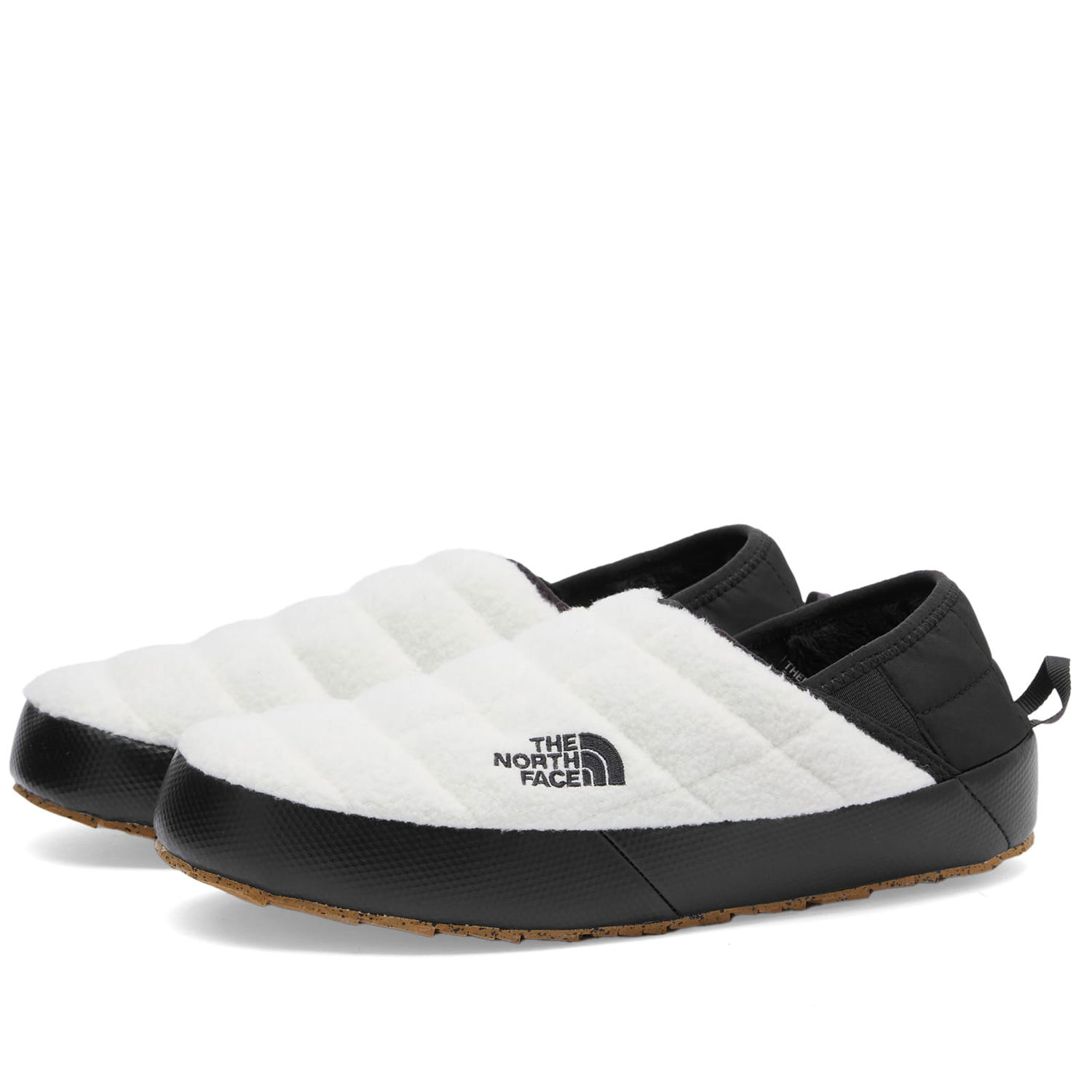 Кецове и обувки The North Face Women's Thermoball Traction Mule Gardenia White/Black Бяло | NF0A7W4LQ4C, 0