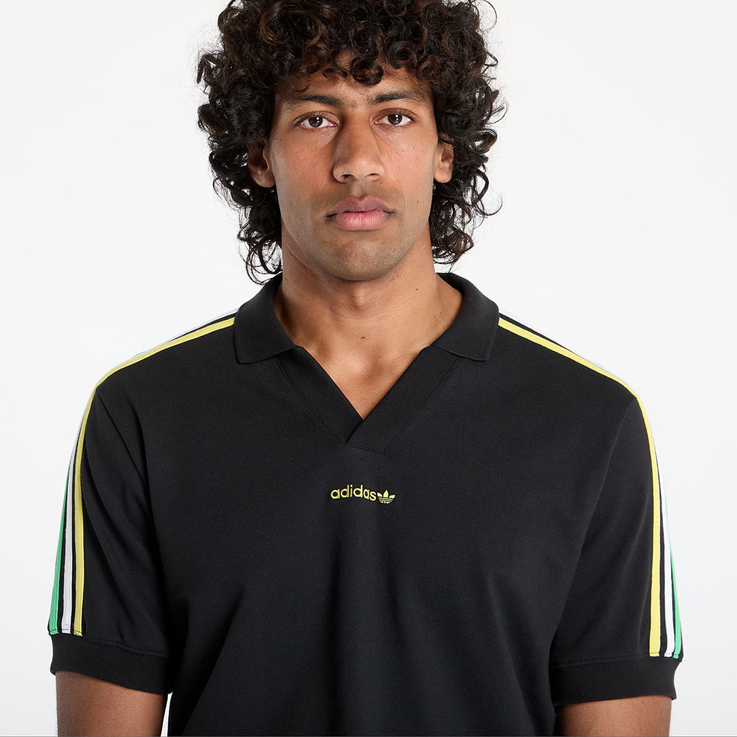Поло тениска adidas Originals Polo T-Shirt Черно | JD0809, 1