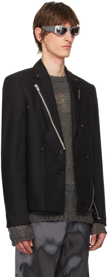 Яке бомбър HELIOT EMIL Men's Lucent Blazer Черно | HE_M_04_027_BLK01, 1