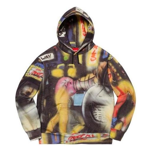 Суитчър Supreme Lady Pink Graphic Print Hoodie Многоцветен | SUP-FW21-103