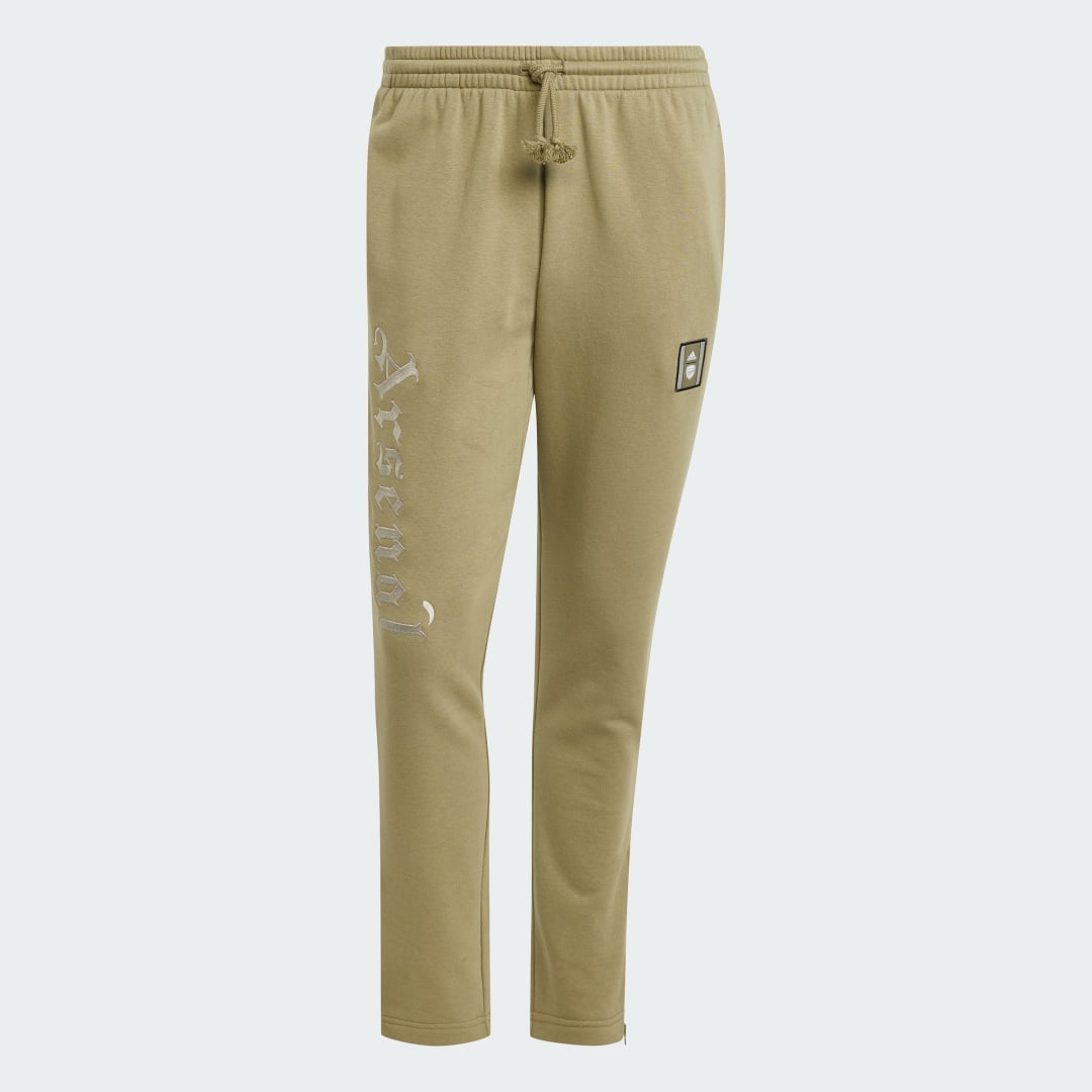 Спортни панталони adidas Performance Arsenal Seasonal Fleece Pants Зелено | IX9032, 1