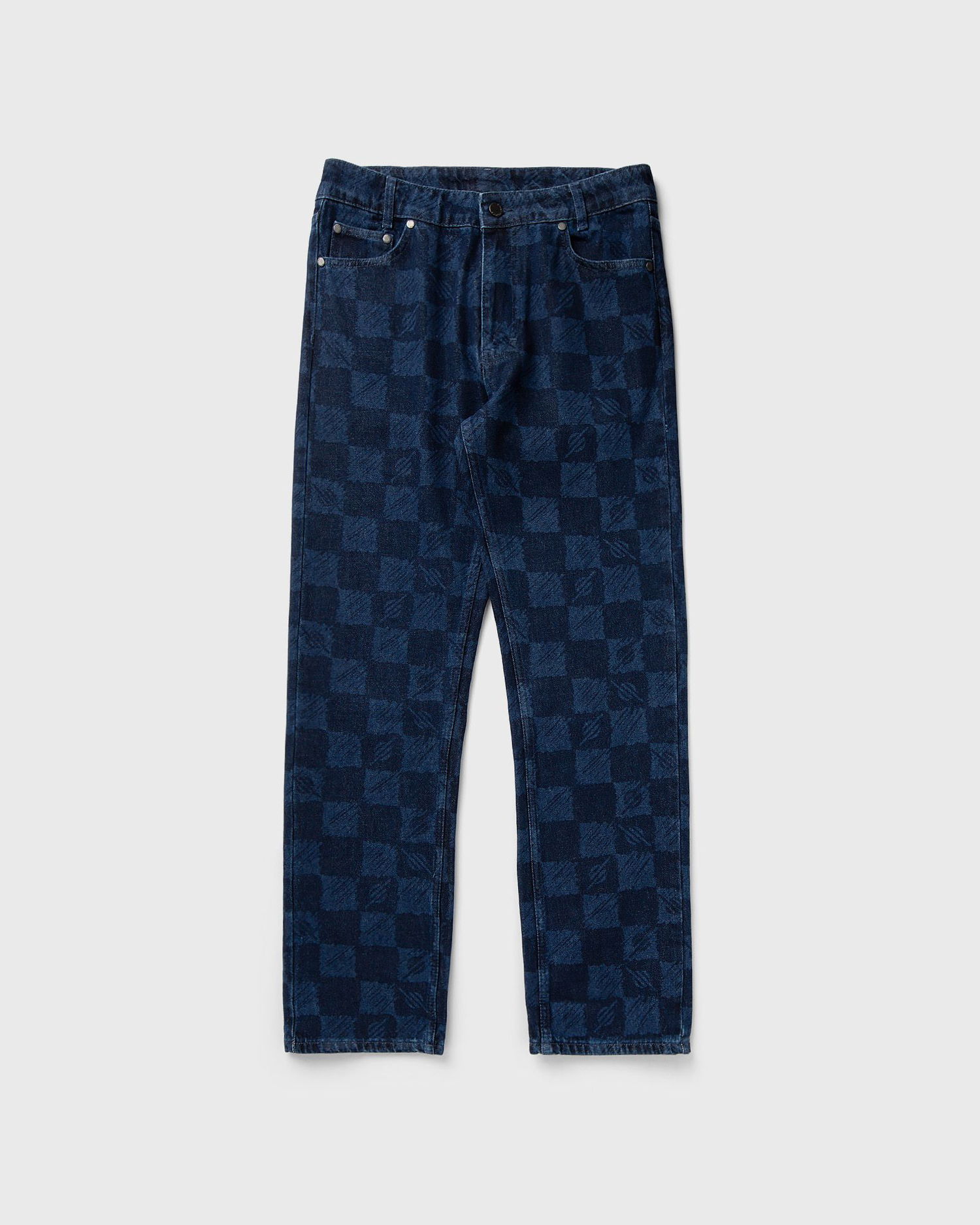Дънки DAILY PAPER Kibo Check Jacquard Jeans Синьо | 2423056, 0