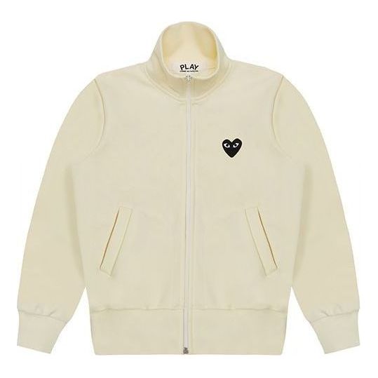 Яке Comme des Garçons COMME des GARCONS PLAY Big Black Heart Track Jacket Бежово | AZ-T255-051-3, 0