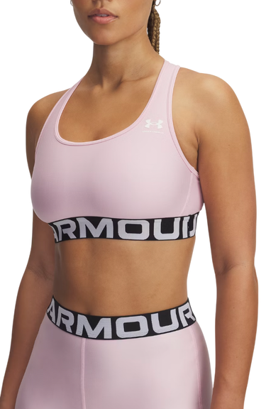 Сутиен Under Armour Under Armour UA HG Mid Branded Sports Bra Розово | 1383544-647, 0