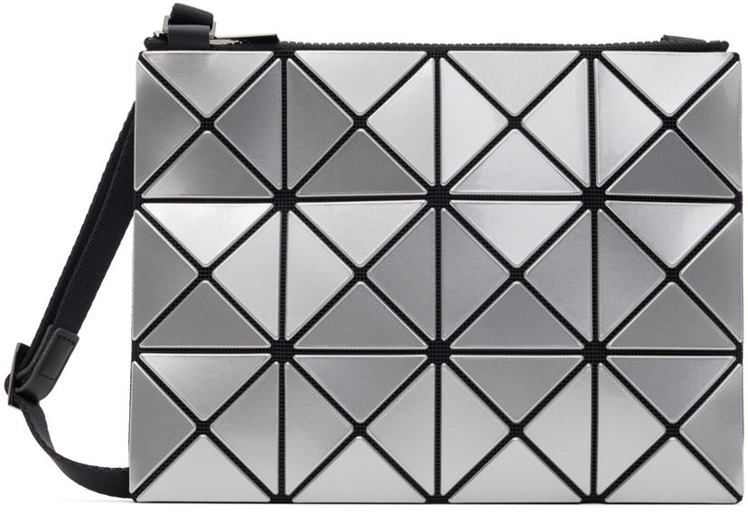 Чанта през рамо BAO BAO ISSEY MIYAKE Geometric Pattern Metallic Crossbody Bag Металик | BB48AG056