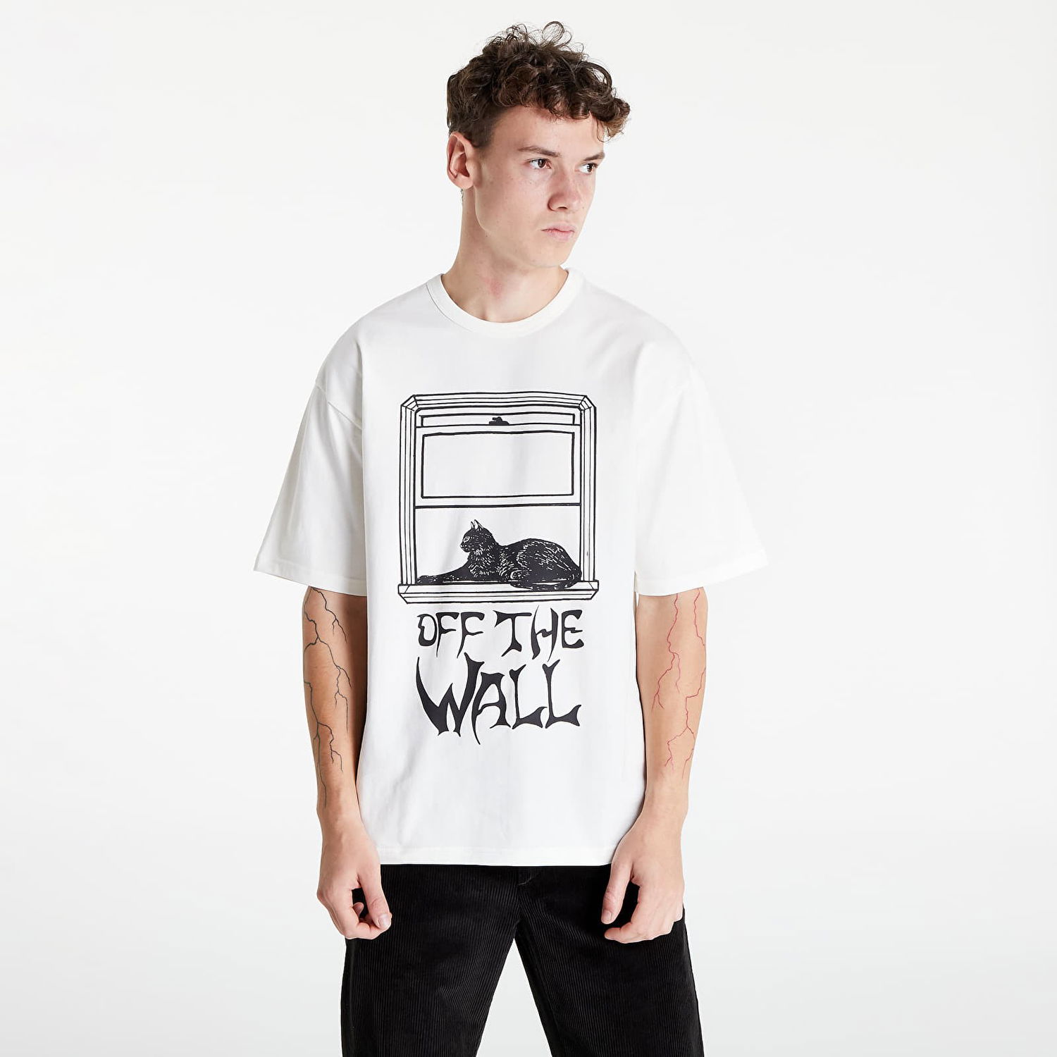 Тениска Vans x Taka Hayashi Perched Short Sleeve Tee Taka Бяло | VN0000H3FS81, 1