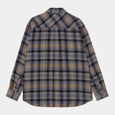 Риза Carhartt WIP Carhartt WIP Dern Long Sleeve Shirt Синьо | I035331_10, 1
