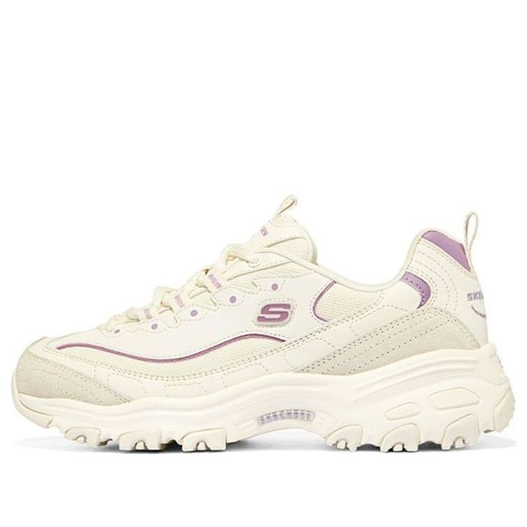 Кецове и обувки Skechers D'Lites Бяло | 896108-NTPR