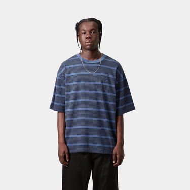 Тениска Carhartt WIP Hanson Stripe Jupiter Garment Dyed T-Shirt Многоцветен | I035982_9, 0