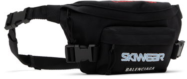 Чанта за кръста Balenciaga Black Ski Belt Bag Черно | 770881-2ABEN-1000, 1