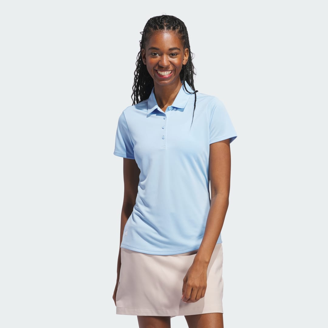 Поло тениска adidas Performance Solid Performance Short Sleeve Polo Shirt Тюркоазено | IN9918, 1