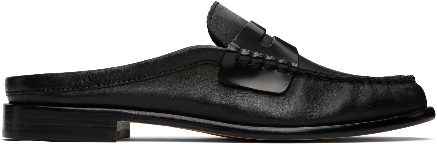 Облекло rag & bone rag & bone Carter Leather Mule Loafers Черно | WFF24FF033LE33, 0