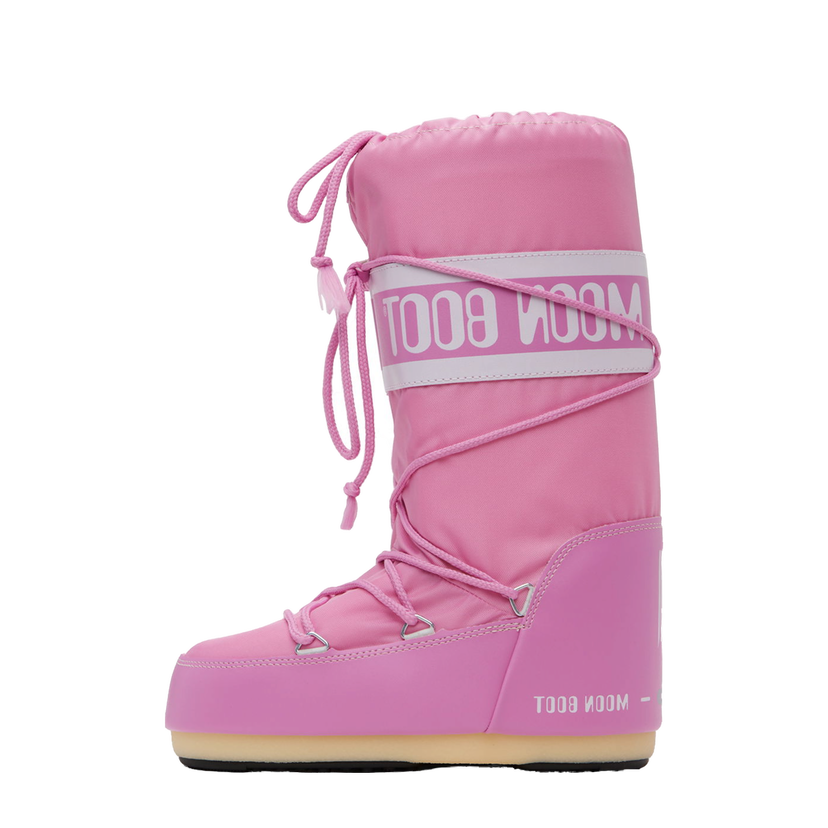 Кецове и обувки Moon Boot Pink Icon Boots Розово | 14004400