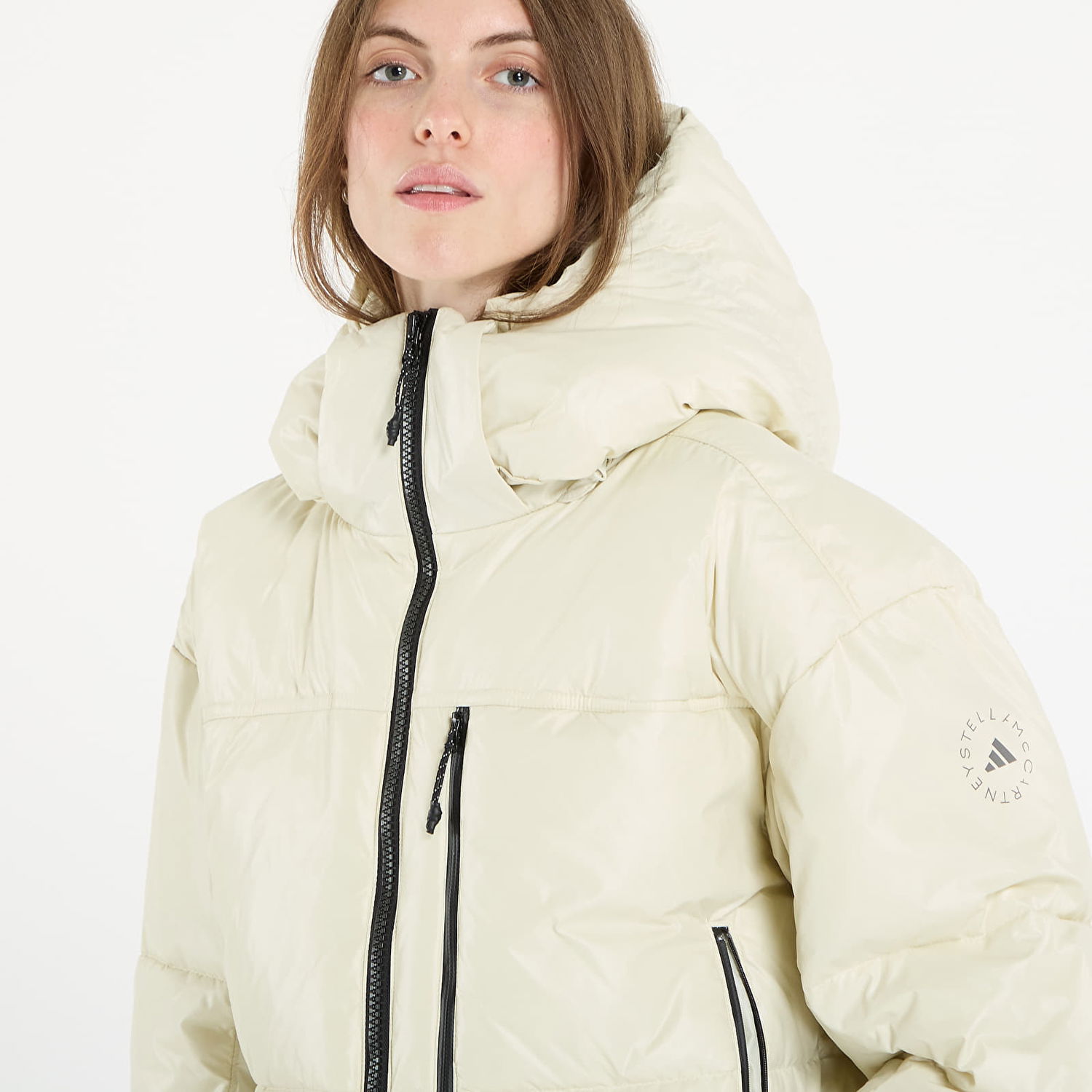 Яке adidas Performance adidas by Stella McCartney Short Padded Winter Jacket Бежово | JV8548, 1