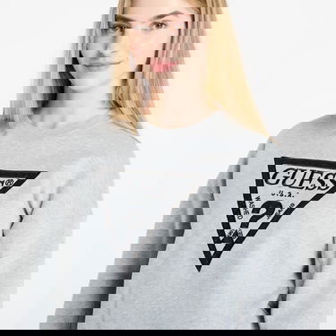 Суитчър GUESS Guess Triangle Glitter Sweatshirt Сиво | W5BQ11KC8I1-LMGY, 1