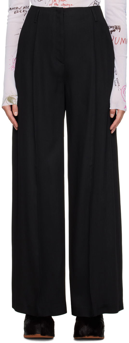 Панталони Acne Studios Tailored Trousers Черно | AK0703-, 0