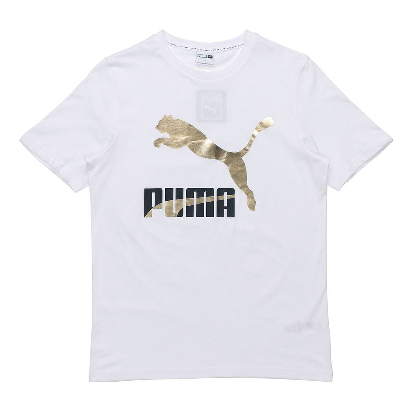 Тениска Puma Classics Logo T-Shirt Бяло | 532280-02