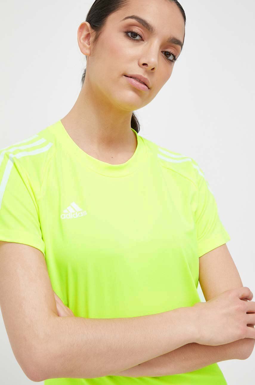 Тениска adidas Performance Hilo Tee Зелено | HR6097, 0