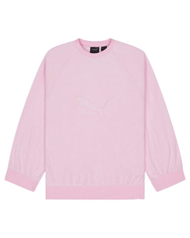 Суитчър Puma Fenty by Rihanna WMNS Crewneck Pullover Sweatshirt Pink Розово | 577275-003, 0