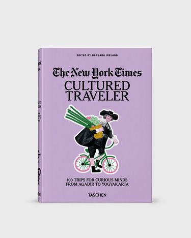 Книга и списание TASCHEN New York Times Cultured Traveler Book Лилаво | 978-3-8365-7173-9, 1